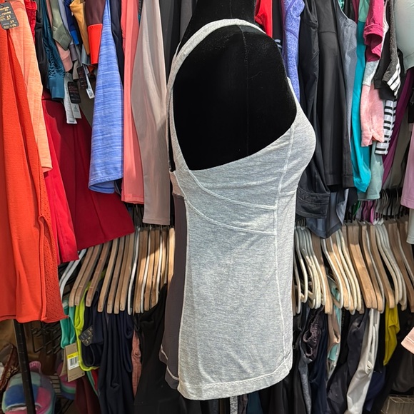 Lululemon Push Your Limits Tank in heathered fossil gray - Picture 7 of 11